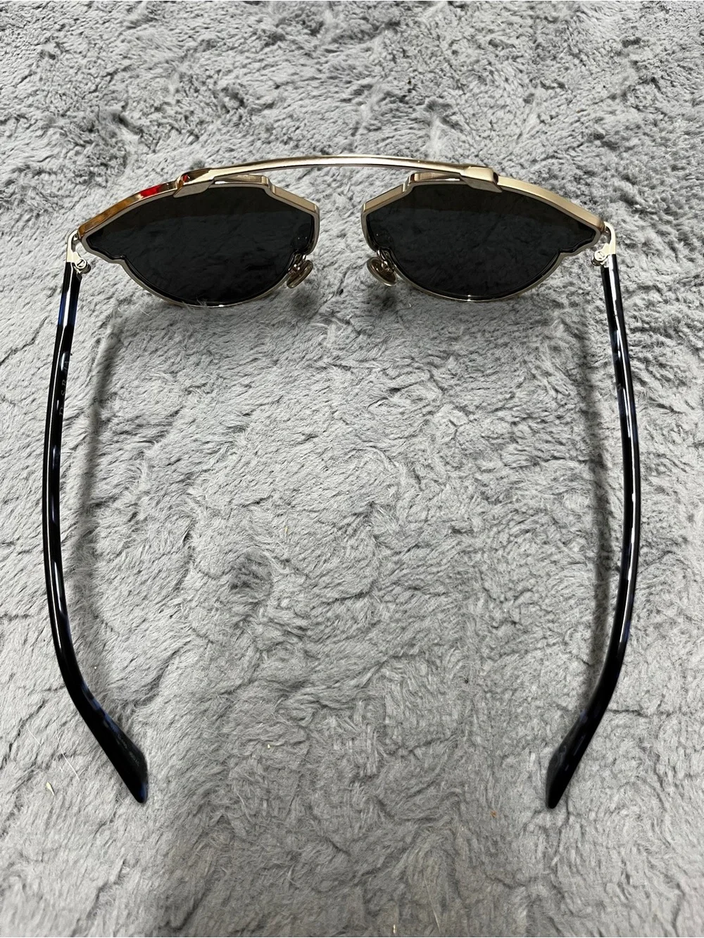 Christian Dior So Real A 3YG9P Sunglasses Blue Mirror Palladium Pre-Owned